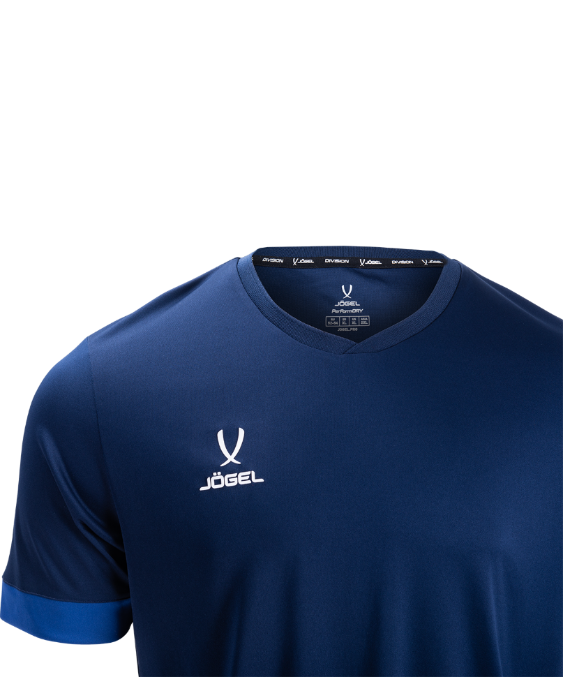 Футболка игровая DIVISION PerFormDRY Union Jersey, темно-синий/синий/белый
