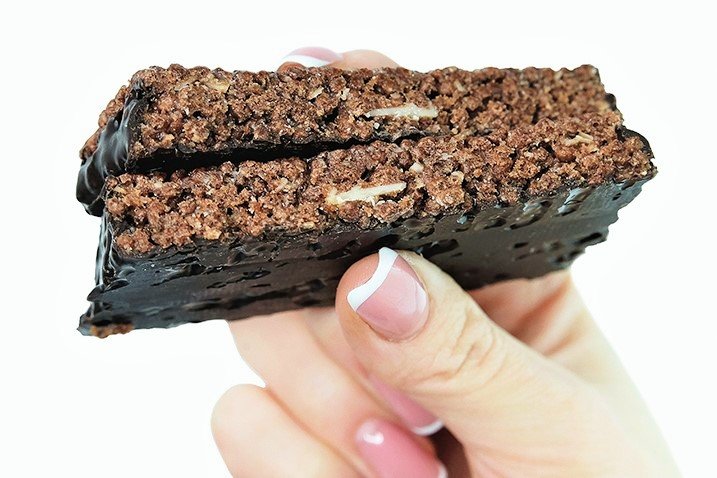 Хлебцы хрустящие Шоколадный брауни (20% протеина) ProteinRex 55 г