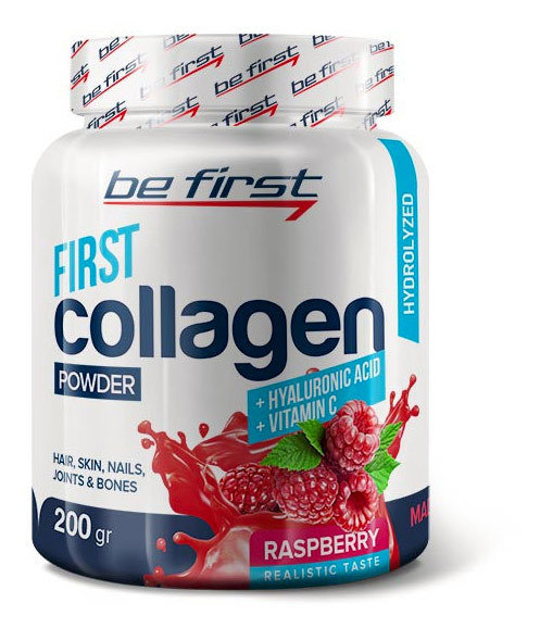 Be First Collagen + hyaluronic acid + vitamin C 200 г 