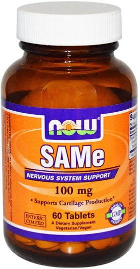 Now SAMe 100 мг 60 таблеток