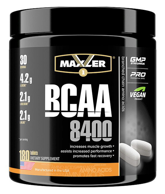Maxler Usa Bcaa 8400 180 таблеток