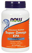 Now Super Omega Epa 1200 мг 60 гелевых капсул