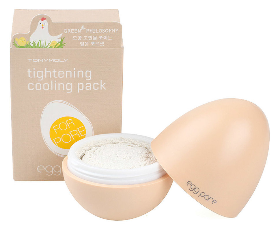 Tony Moly Egg Pore Tightening Cooling Pack 30 г Охлаждающая и стягивающая яичная маска для лица 