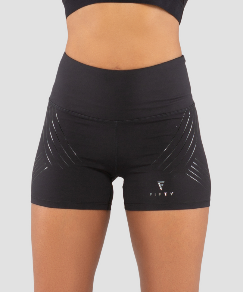Женские спортивные шорты Sculptline black FA-WS-0101-BLK, черный