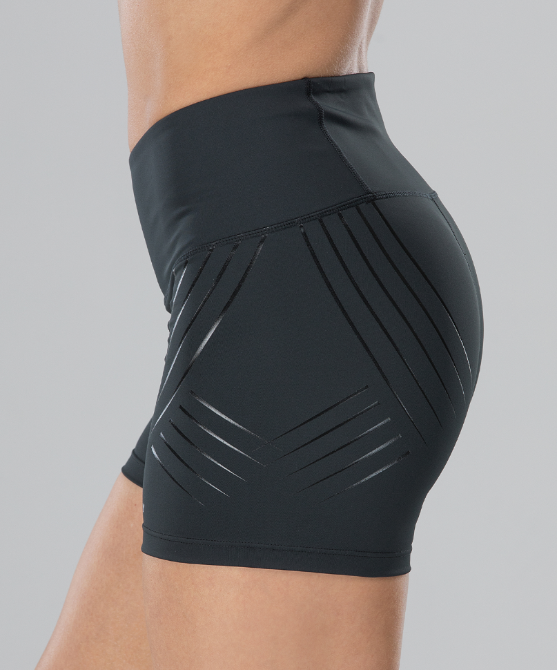 Женские спортивные шорты Sculptline black FA-WS-0101-BLK, черный