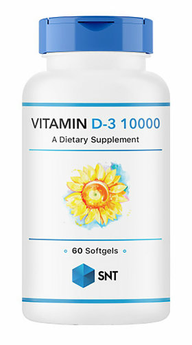 Snt Vitamin D-3 10000 Iu 60 капсул