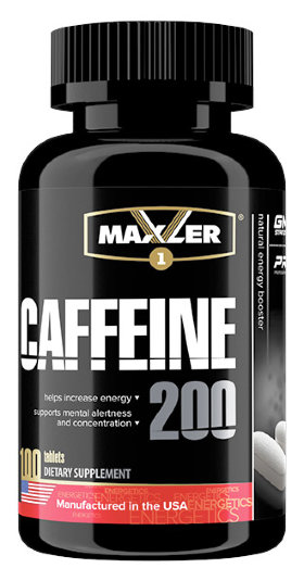 Maxler Usa Caffeine 200 мг 100 капсул