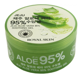 Многофункциональный гель для лица и тела  с 95% содержанием Aloe (ROYAL SKIN) 300 мл