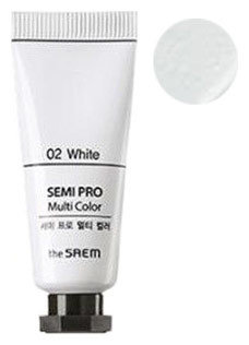 The Saem Semi Pro Multi Color 02 White 5 мл Универсальный цветной пигмент