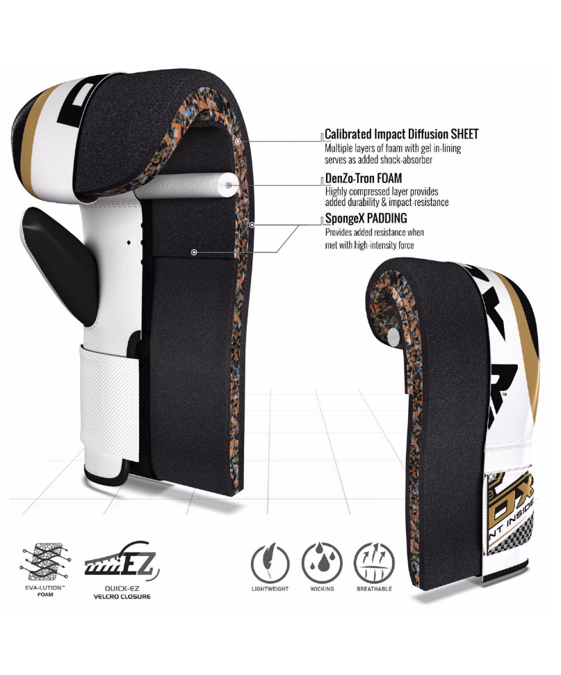 Перчатки снарядные BMR-1GL GEL GOLDEN