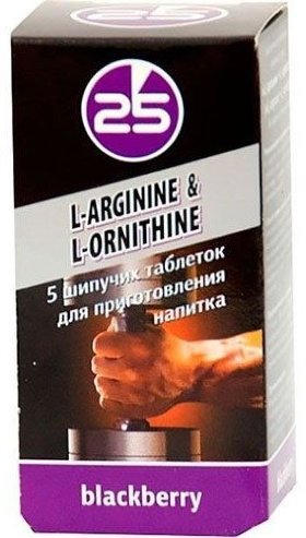 25-й час 25 час L-Arginine &amp; L-Ornithine 5 таблеток