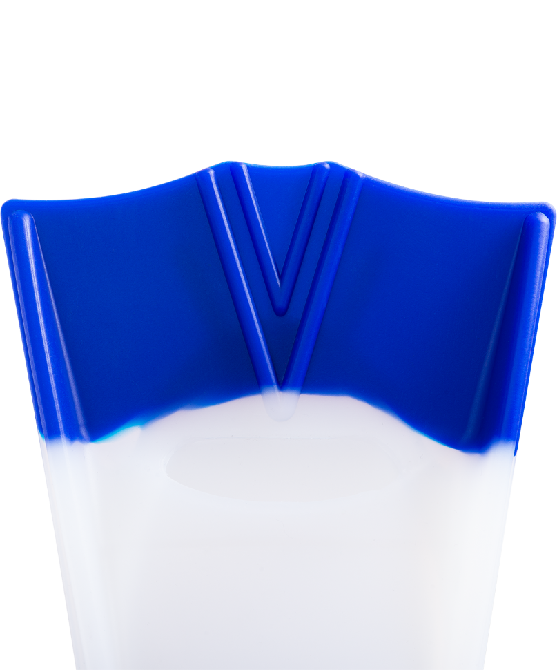 Ласты тренировочные Aquajet White/Blue, S