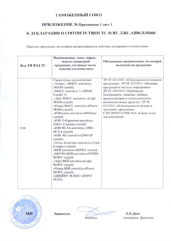 Rline Titan Creatine 600 г