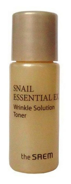The Saem Snail Essential Ex Toner sample 5 мл Тонер антивозрастной пробник