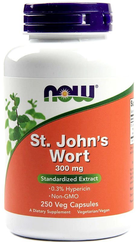 Now St. John's Wort 300 мг 250 капсул 