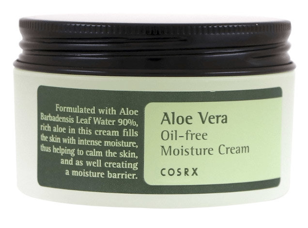 Cosrx Aloe Vera Oil-Free Moisture Cream 100 г Увлажняющий гель крем с алоэ 