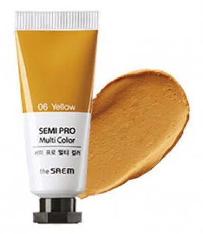 The Saem Semi Pro Multi Color 06 Yellow 5 мл Универсальный цветной пигмент