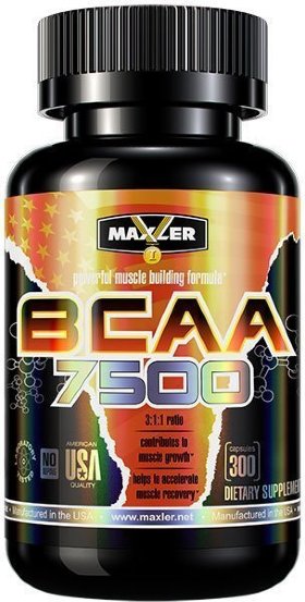 Maxler Usa Bcaa 7500 300 капсул