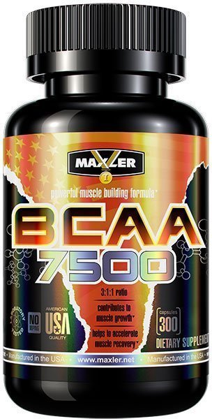 Maxler Usa Bcaa 7500 300 капсул