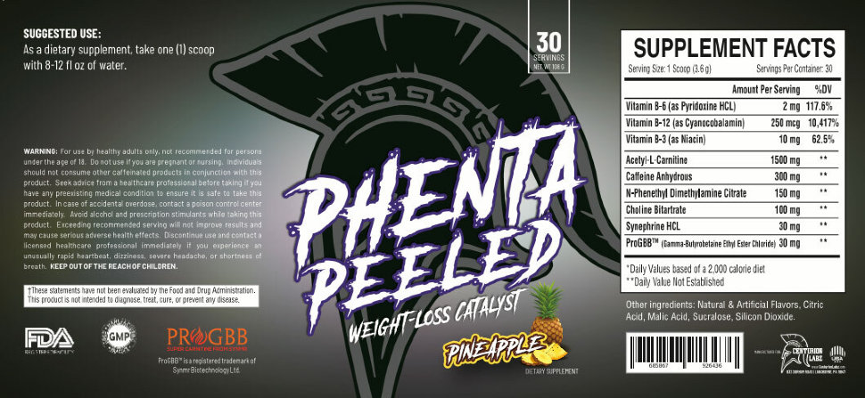 Centurion Labz Phenta Peeled 108 г
