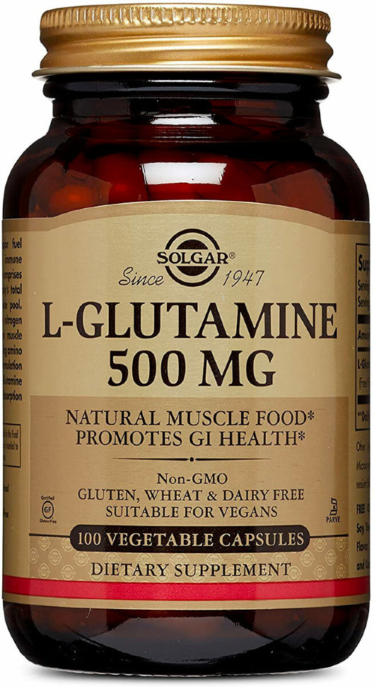 Solgar L-Glutamine 500 мг 100 капсул