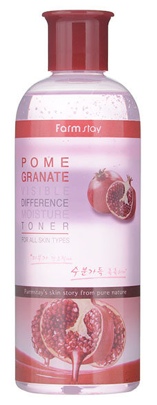 FarmStay Pomegranate Visible Difference Moisture Toner 350 мл Увлажняющий тонер с экстрактом граната 