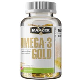 Maxler Usa Omega-3 Gold 120 гел. капсул