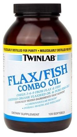 Twinlab Flax/Fish Combo Oil 120 капсул