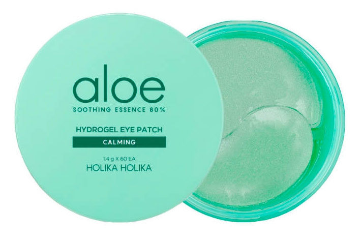 Holika Holika Aloe Soothing Essence 80% Hydrogel Eye Patch Calming 60 штук 