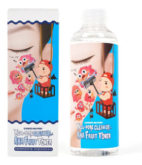 Elizavecca Hell Pore Clean Up Aha Fruit Toner 200 мл Тоник-пилинг с фруктовыми кислотами