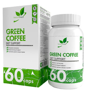 NaturalSupp Green Coffee 400 мг 60 капсул