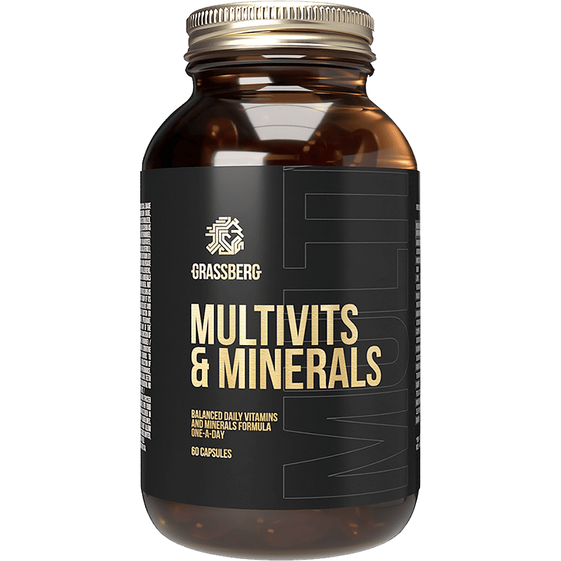 Grassberg Multivit & Minerals Multivitamin Formula 60 капсул