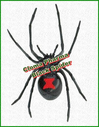 Cloma Pharma Black Spider